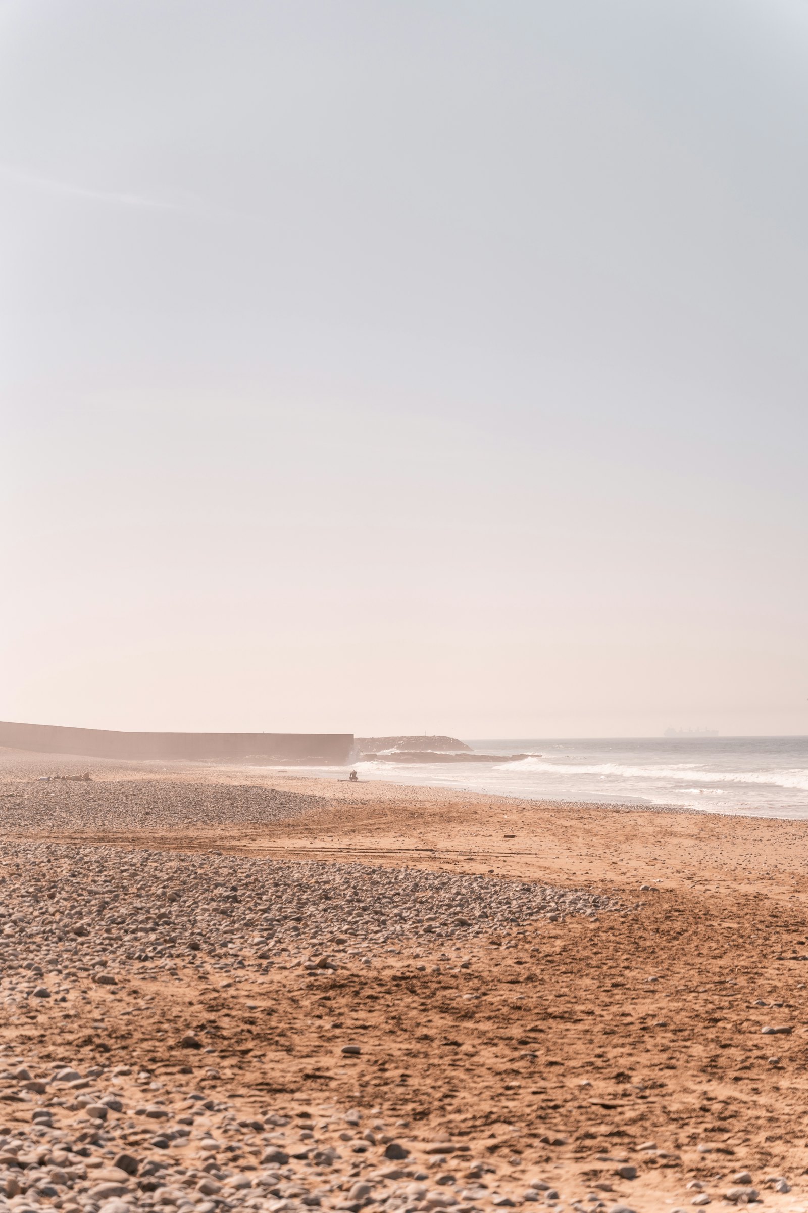 La côte atlantique du sud marocain, près d’Agadir
